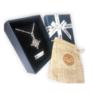 WORLD GOBLINS Collar Nudo de Bruja Plata de Ley 925 Hecho a Mano. Amuleto de Protección contra Hechizos y Mal de Ojo, Magia Wicca, Regalo para Bruja Original (PLATA DE LEY 925)