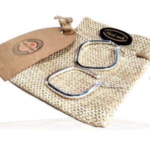 Pendientes de Aro Cuadrados en Plata de Ley 925 con Rodio para Mujer · Joyería Artesanal Hecha a Mano en España · Diseño Moderno Ligero · Regalo Elegante. 25x3mm