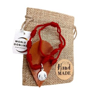 WORLD GOBLINS Pulsera de hilo rojo y Virgen del Rocio Plata 925. Suerte y Proteccion. Brazalete Rociero, Parejas y Amistad. Ajustable. Regalos Originales Religiosos (Virgen del Rocio 925)